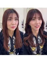 アンジュレーブ(AngeReve)&nbsp;前髪カット・顔周りカットで大変身★レイヤーカットお任せ下さい