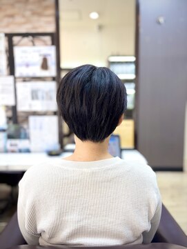 さっぱりボーイッシュのボブスタイル