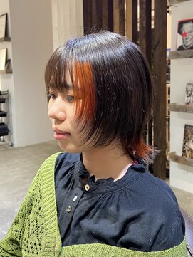 アイドットプラスフェリシア 表参道(i.+FERiCIA.) ショートウルフ/レイヤーウルフカット/顔まわりレイヤーカット