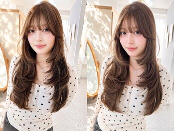 ロマーリ 倉敷(LOMARLIE)の写真/【岡山/倉敷/柔らかいレイヤーカット】フェアリーレイヤー/ワンホンレイヤー/くびれヘア/レイヤーウルフ