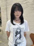 レイヤーカット/ハッシュカット/顔まわりカット