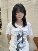 レイヤーカット/ハッシュカット/顔まわりカット