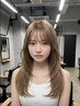 ★川崎最高峰美髪再生★カラー+Aujua TR+シールエクステ80枚 ¥29600~¥43200