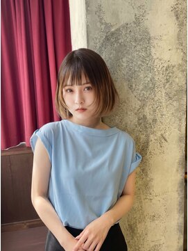モードケイズ テソロ店(MODE K's) 【ふんわり軽い】レイヤーボブ×小顔シルエット