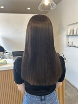 クララジャパン ナベシマ(CLALA JAPAN Nabeshima)&nbsp;ボブ　ミルクティーベージュ　艶髪　髪質改善カラー　ショート