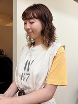 ヒントステーション(HINTSTATION)&nbsp;〈浅草美容室〉レイヤーパーマ×インナーカラー