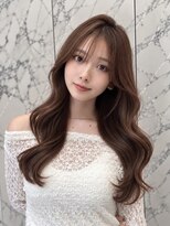 シーシンジュク 新宿南口(Sea shinjuku)&nbsp;ワンホンレイヤ ー×ダークブルー[レイヤーカット/ボブ/韓国]