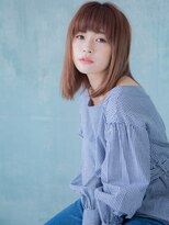 サインヘアー 静岡(sign hair)&nbsp;ナチュラルストレートセミディ