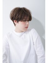 ルータス(loutus) 【loutus】雰囲気バングとハンサムショート/暖色系カラー