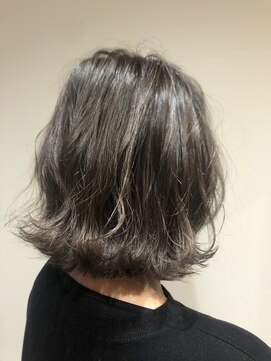 ダヴィン 中目黒(DaVin) 【DaVin中目黒】ハイライトことりベージュ 毛先パーマブランジュ