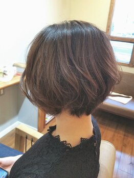 ヘアールームリコ(Hair Room Lico.)の写真/《中庄駅徒歩3分/お子様連れの方も大歓迎!!》似合わせCut◎どこから見ても綺麗で扱いやすいStyleに！