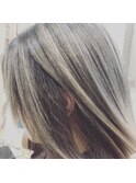 国際美容師清水風外国人カラー