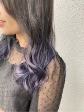 カプア 仙台駅前店(Kapua) グラデーションカラー/ブルーラベンダー/くすみブルー