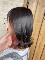 フゥカ 類家店(fuka)&nbsp;インナーカラー☆チェリーピンク＊。