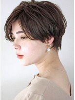 サーカス バイ ビュートリアム 青山(CIRCUS by BEAUTRIUM)&nbsp;ショートヘア　ひし形シルエット　ショート　アレンジ　小顔