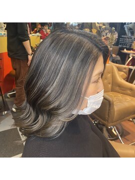 グリッツ (GLITZ) ハイライトカラー×ミルクティーベージュ