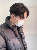 耳上センターパート 短めセンターパート【横浜】