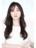 30代40代50代マッシュウルフミルクティーベージュシースルー