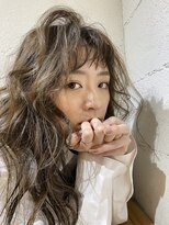 エル(EL by green)&nbsp;《tomi》ミディアムレイヤー×オリーブアッシュ