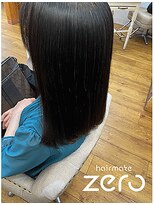 ヘアメイクゼロ 坂戸駅前店(hairmake zero)&nbsp;ナチュラル縮毛矯正　トキオトリートメント