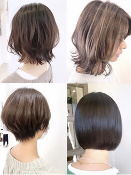 ハナ ビューティーヘアー(hana.)の写真/《女性スタッフが多い&女性の為のトータルビューティーサロン》毎朝のセットが簡単に*忙しい女性の強い味方