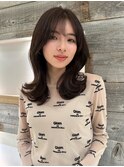 大人カジュアルフェイスレイヤーくびれヘア【肥田亜沙美】