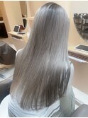 艶髪ストレート/シルバーホワイト