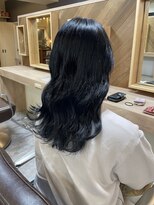 ヘア プロデュース キュオン(hair produce CUEON.) ロング×透明感ブルーブラック