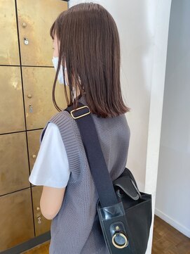 パークレーン アイス イヴェン(park lane ICI yeven) グレージュ　透明感カラー　ミディアム　レイヤー　名古屋　栄