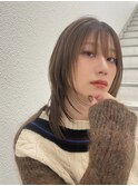 ”たっぷりレイヤー×オリーブべージュ”
