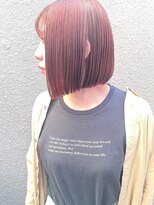 ランプ ヘアー(lamp hair)&nbsp;【lamp池袋オザキ】イルミナコーラル/ボブ