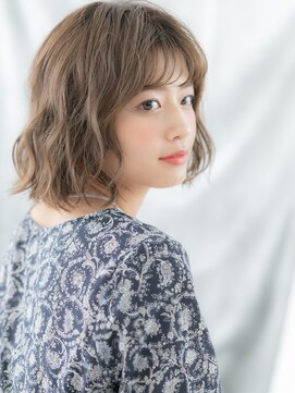 ドクターズサロン LAB 小山店 ゆるふわウェーブ前下がり小顔ボブパーマj小山20代30代40代