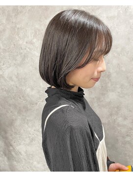 コーパル(copal) 顔まわりが柔らかに流れる・内巻きボブスタイル