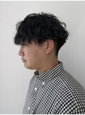 波巻きパーマ/メンズカット/メンズパーマ/ツイストスパイラル