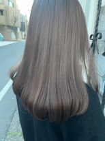 ケイト(kate) 【kate 大宮】アッシュグレージュ×毛先内巻きセミロング