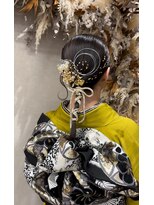 コソット(kosotto)&nbsp;成人式ヘア／水引き／金箔／タイトヘア／久留米