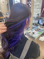 スーペリオル(Superior)&nbsp;インナーカラー/イヤリングカラー/バイオレット