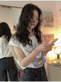 ウェーブパーマ