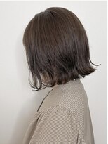 レポヘアー(Repos hair)&nbsp;20代30代40代シアーピンク透明感くびれボブ外ハネ乾かすだけ