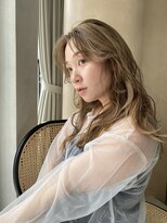 アヴァンス 天王寺店(AVANCE.)&nbsp;ダブルカラー×ミルクティーベージュ