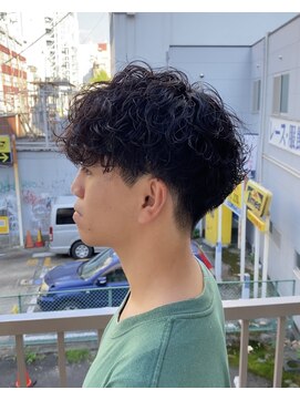 ビカムメンズヘアー 栄店(become men's hair) 持ちの良い強め波巻きパーマ