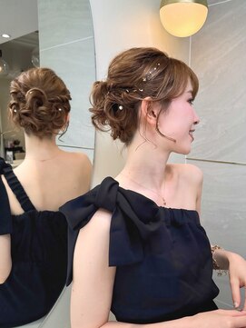 ミズチャーム(Ms.CHARM) ヘアアレンジ