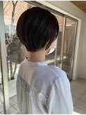 黒髪ショート