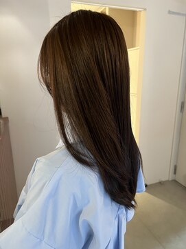 トッド(tod) オリーブベージュ 透明感カラー　髪質改善　MISAKI 丸の内