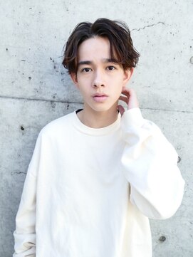 メンズヘアトーキョー(MEN'S HAIR TOKYO) トランクスヘア/ニュアンスパーマ/ツーブロック/黒髪