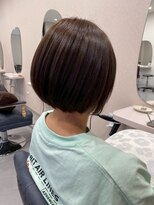 リノ(Lino)&nbsp;コンパクトボブ/ショートヘア/暗めカラー