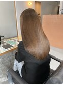 アッシュベージュ/透明感/リンクSYSTEMトリートメント