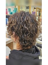 アッシュ 鶴見店(Ash) ハイライト＆ツイストスパイラルパーマ