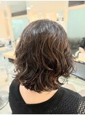 白髪ぼかしハイライト