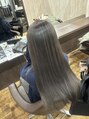 トゥルース 柏店(TRUTH) ブリーチして出来るシアーグレージュカラー透明感が抜群です♪